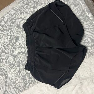 Women's Black Athletic Shorts